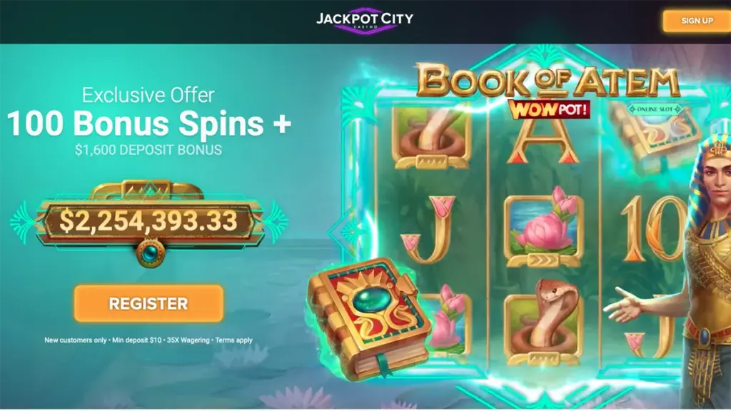 100 free spins book of atem